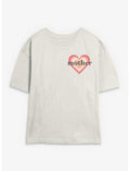 Mother Retro Heart Girls Skimmer T-Shirt