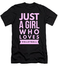 37 Just a Girl Who Loves Volleyball Organicfoodempire T-Shirt