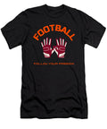 4 American Football Planet Vintage Rugby Ball Martin Perzul T-Shirt