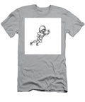 4 American Football Player Cartoon Black and White Aloysius Patrimonio T-Shirt