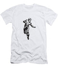 4 Football Player Rushing with Ball Csa Images T-Shirt