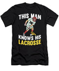 4 Lacrosse Sport Lacrosse Crazy Squirrel T-Shirt