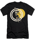 4 Outside Hitter Volleyball Powerful Spiker on Modern Geometric Background Dream Stuff T-Shirt