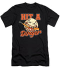 4 Softball Batter Catcher Pitcher Softball Crazy Squirrel T-Shirt