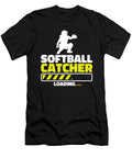 4 Softball Catcher Pitcher Batter Softball Crazy Squirrel T-Shirt
