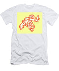 5 Football Player Rushing with Ball Csa Images T-Shirt