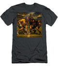 5 Intense Lacrosse Face Off James Spears T-Shirt