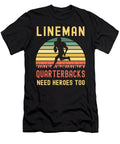 5 Lineman Because Quarterbacks Need Heroes Abhishek Mandal T-Shirt