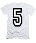 5 Team Sports Number 5 Fifth Five Competition Tom Hill T-Shirt