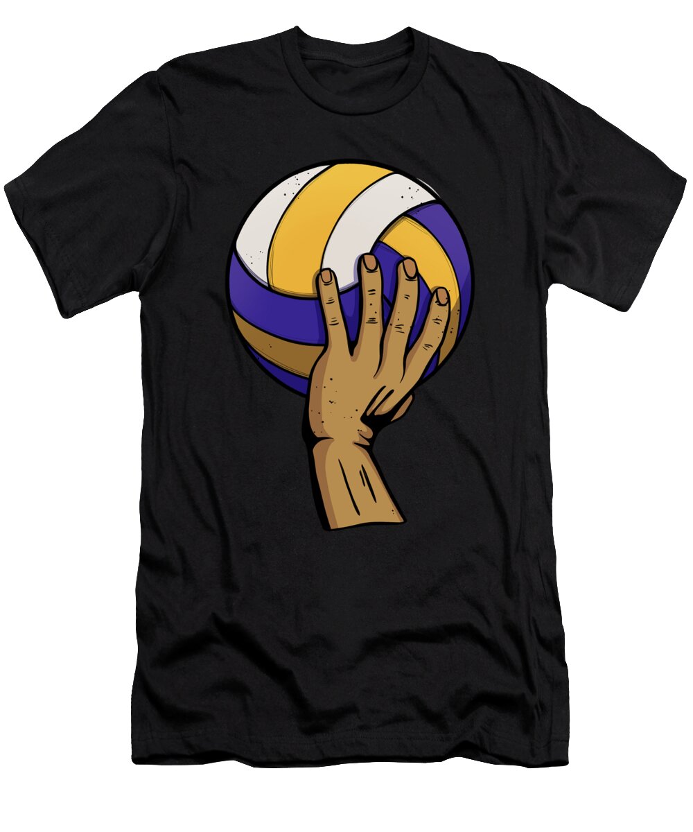 5 Volleyball Crazy Squirrel T-Shirt
