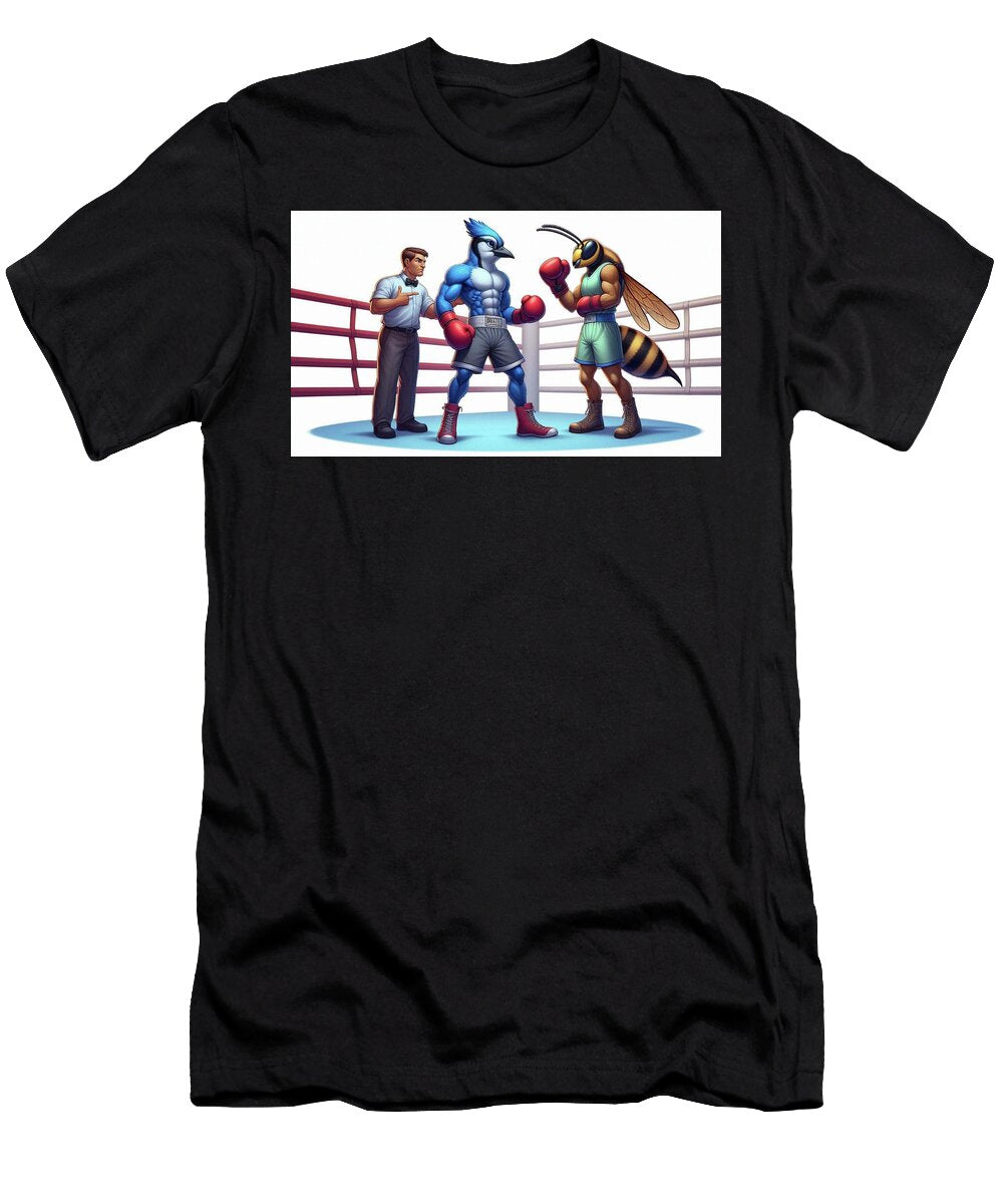 6 Bluejay Vs Hornet James Spears T-Shirt