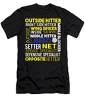 6 I Love Volleyball Team Player Ball Teequeen2603 T-Shirt
