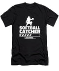 6 Softball Pitcher Batter Catcher Softball Crazy Squirrel T-Shirt