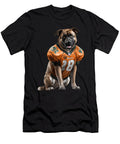 7 American Football Puppy Touchdown Quarterback Linebacker Dog Heidi Joyce T-Shirt