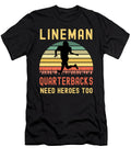 7 Lineman Because Quarterbacks Need Heroes Abhishek Mandal T-Shirt
