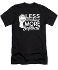7 Softball Catcher Batter Pitcher Softball Crazy Squirrel T-Shirt
