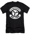 7 Volleyball Vball Beach Volleyball Mom Crazy Squirrel T-Shirt