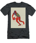 7 Watercolor Rugby Player Watercolor Print Rugby Player Man Boy Nursery Dorm Room Ball Poster Wall Art Leith Huber T-Shirt