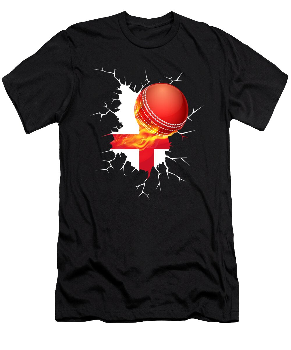 8 England Cricket Kit 2019 English International Fans Gift Martin Hicks T-Shirt