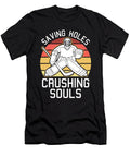 8 Ice Hockey Goalie Goaltender Crazy Squirrel T-Shirt