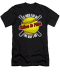 8 Softball Catcher Batter Softball Pitcher Crazy Squirrel T-Shirt