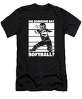 8 Softball Pitcher Batter Catcher Softball Crazy Squirrel T-Shirt