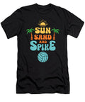 8 Volleyball Tropical Summer Sport Volleyball Players Toms Store T-Shirt
