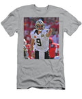9 Drew Brees Peter Aiken T-Shirt