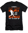 9 Funny Baseball Bat Glove Baseball Player Gift Muc Designs T-Shirt