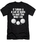 9 Funny Golf Club Ball Hole in One Golfer Gift Muc Designs T-Shirt