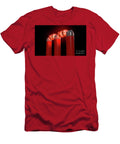 9 Illuminated Cricket Wicket Stumps Allan Swart T-Shirt