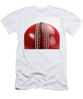 9 Red Cricket Ball Allan Swart T-Shirt