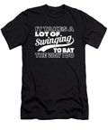 9 Softball Batter Catcher Softball Pitcher Crazy Squirrel T-Shirt