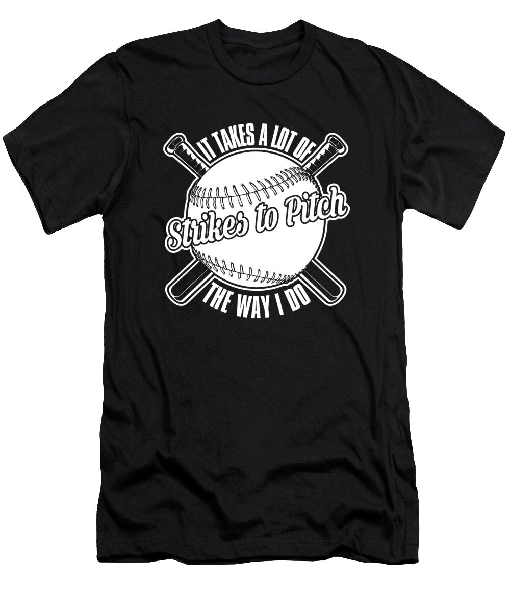 9 Softball Catcher Batter Softball Pitcher Crazy Squirrel T-Shirt