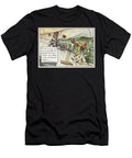 9 the Innings Shall Commence After the Ground Has Been Swept and Rolled Unless the in Side Object From Laws of Cricket Published 1910 Charles Crombie T-Shirt
