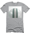 9 White Cricket Ball Allan Swart T-Shirt