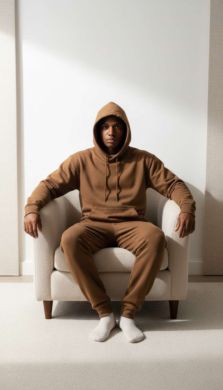Earth Brown personalized hoodie