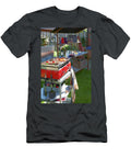 A Barbecue and Utensils for a Garden Party Jalag Olaf Szczepaniak T-Shirt