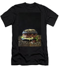 A Dry Aged Hamburger with Fried Red Onions and a Black Bun Jan Wischnewski T-Shirt