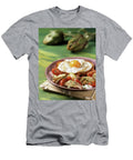 A Fried Egg on Toast with Grilled Tomatoes and Artichokes Blueberrystudio T-Shirt