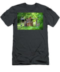 A Garden Kitchen with a Round Grill in a Summer Garden Sebastian Schollmeyer T-Shirt