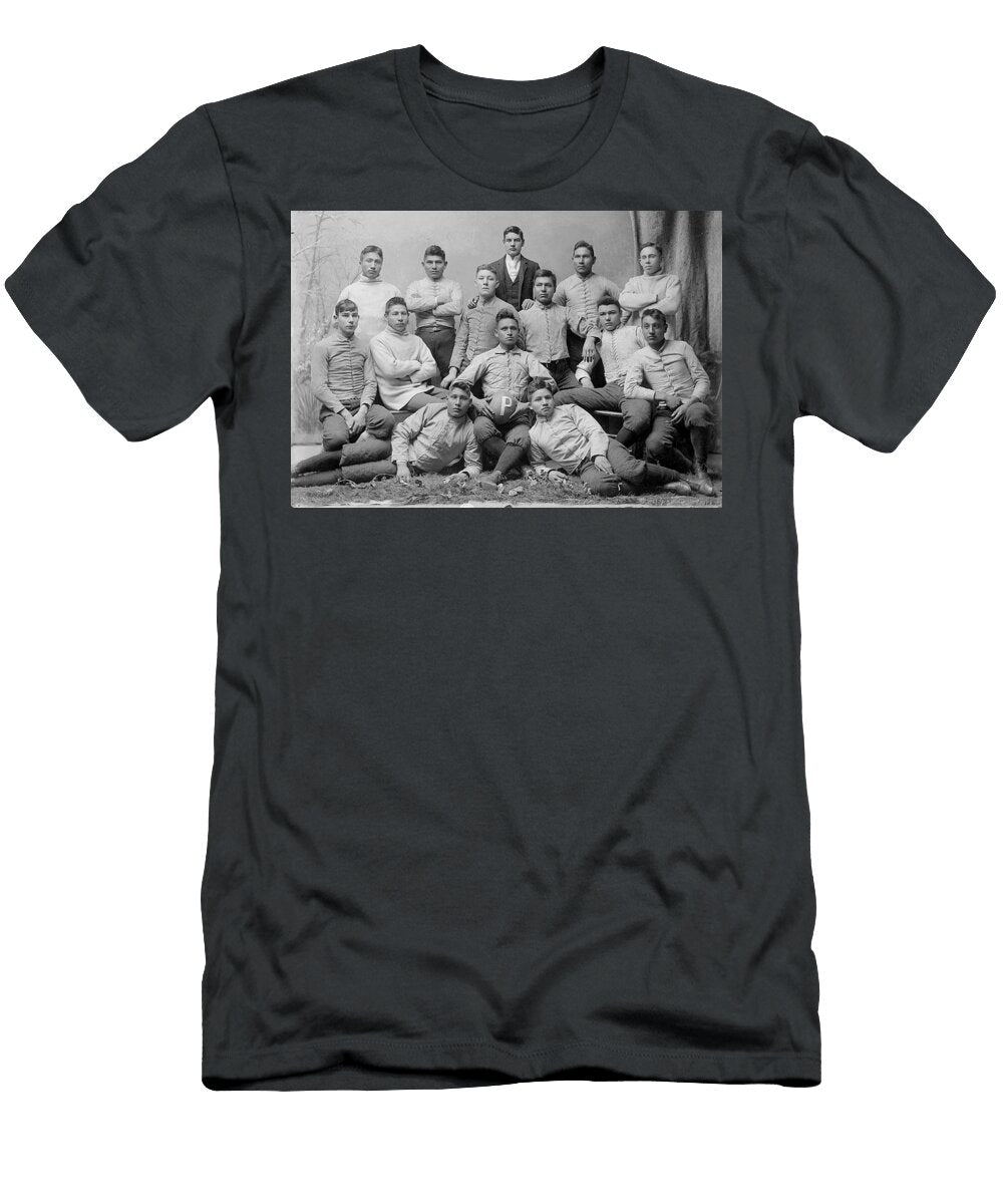 A Native American College Football Team the Pirates 1879 2 Celestial Images T-Shirt
