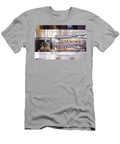 A Professional Kitchen with Hanging Pans of All Sizes Jennifer Martine T-Shirt