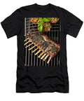 A Rack of Lamb with Herbs and Stuffed Tomatoes on a Barbecue Herbert Lehmann T-Shirt