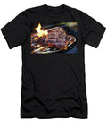 A T Bone Steak in an Aluminium Tray on a Barbecue Jo Kirchherr T-Shirt