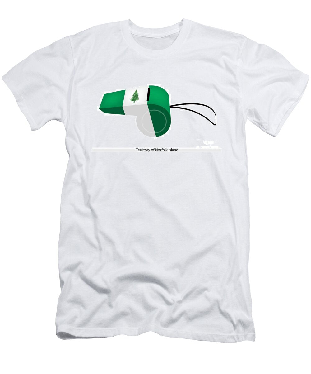 A Whistle of Territory of Norfolk Island Iam Nee T-Shirt
