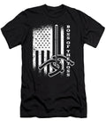 American Flag Horseshoe Pitching Me T-Shirt