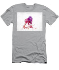 American Football Center Holding Ball for Snap on Scrimmage NFL Jesp Art and Decor T-Shirt