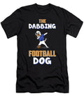 American Football Dabbing Dog Game Funny Gift Idea Tshirtconcepts Marvin Poppe T-Shirt