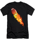 American Football Flames Ball Sports Lover Tinh Tran Le Thanh T-Shirt